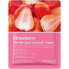 BIOAQUA Strawberry Tender and Smooth Sheet Mask - 25g - 51612 - Rokomari